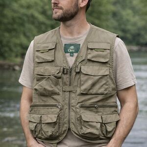 Orvis Men's Olive Utility Vest